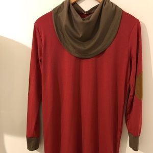 On Sale! New, no tag. Rusty Red Tunic.